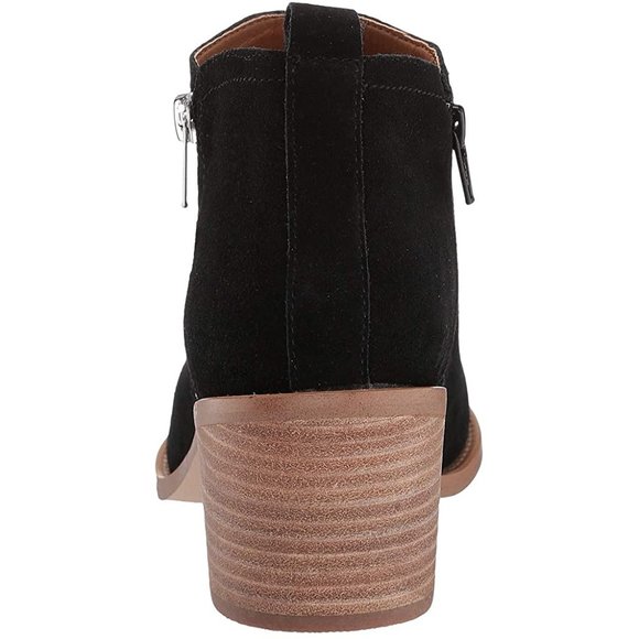 DV by Dolce Vita Odette Suede Leather Ankle Boots Booties Black Size 9 NIB - Picture 4 of 4